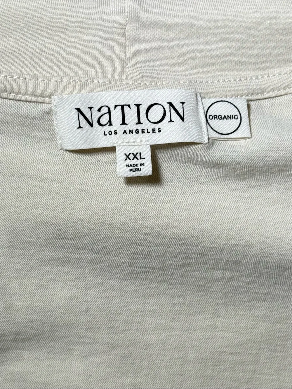 Nation Los Angeles Anthropologie striped mock neck long sleeve XXL